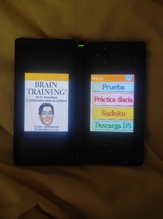Nintendo ds con brain training