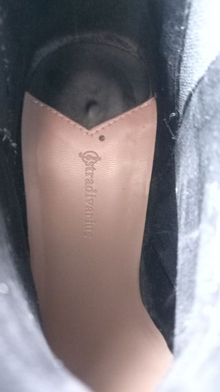 BOTINES NEGROS TACÓN ANCHO