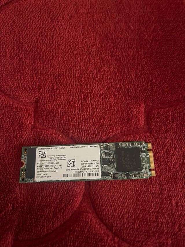 Disco rígido SSD M.2 de 180 GB