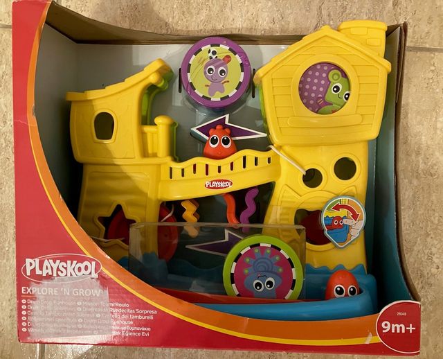 Juguetes-Pin y pon, Playskool, Playmobil, madera