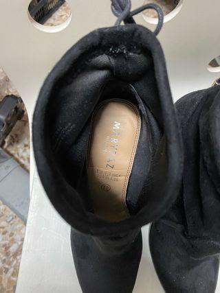 Botines de ante puesto una sola vez 25