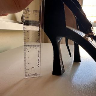 Zapatos de Tacon Negro T38