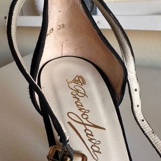 Zapatos de Tacon Negro T38