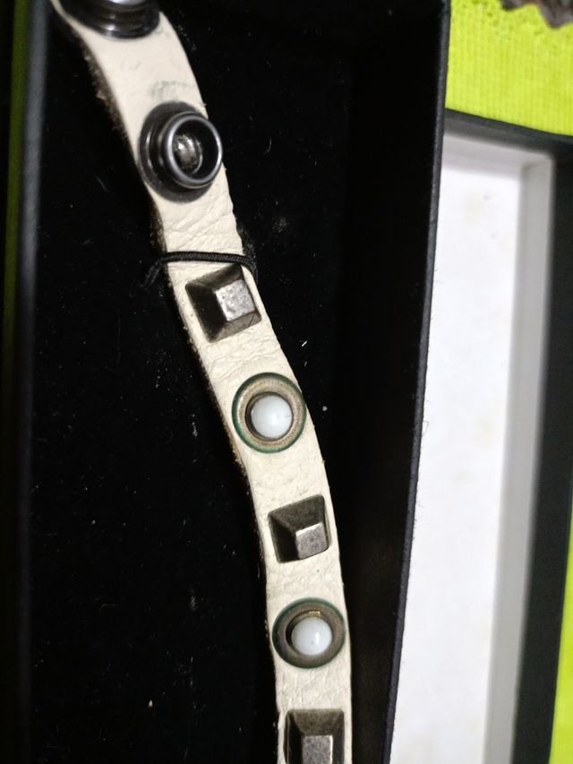 Pulsera Diesel cuero hombre 