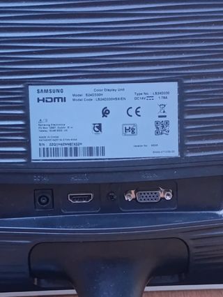 Monitor Slim 24" Samsung S24D330H