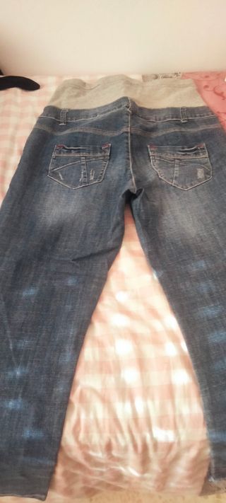 Pantalón vaquero embarazada 
