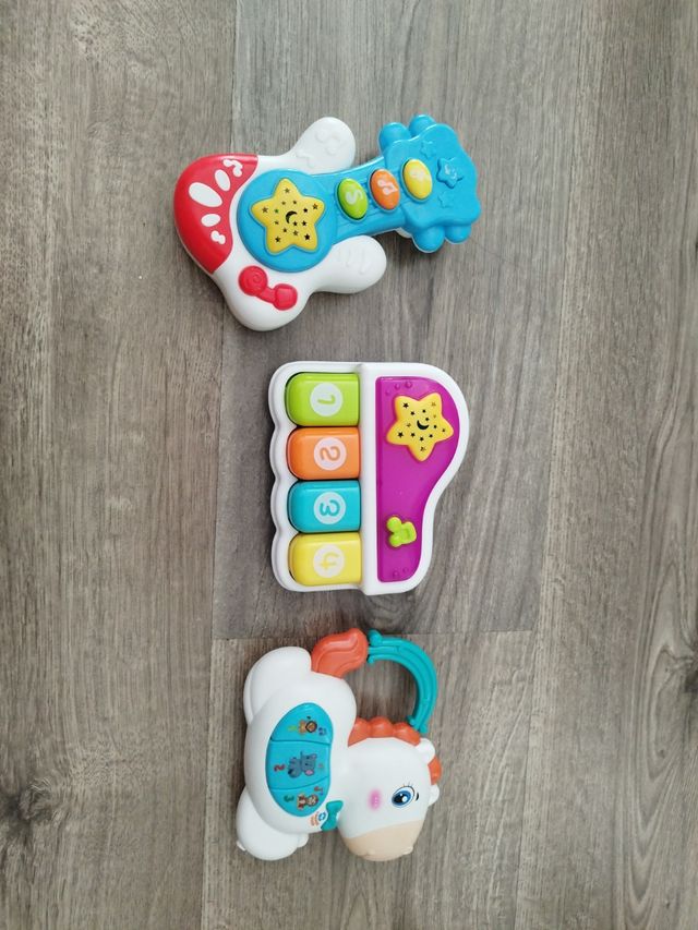 Instrumentos musicales para bebé