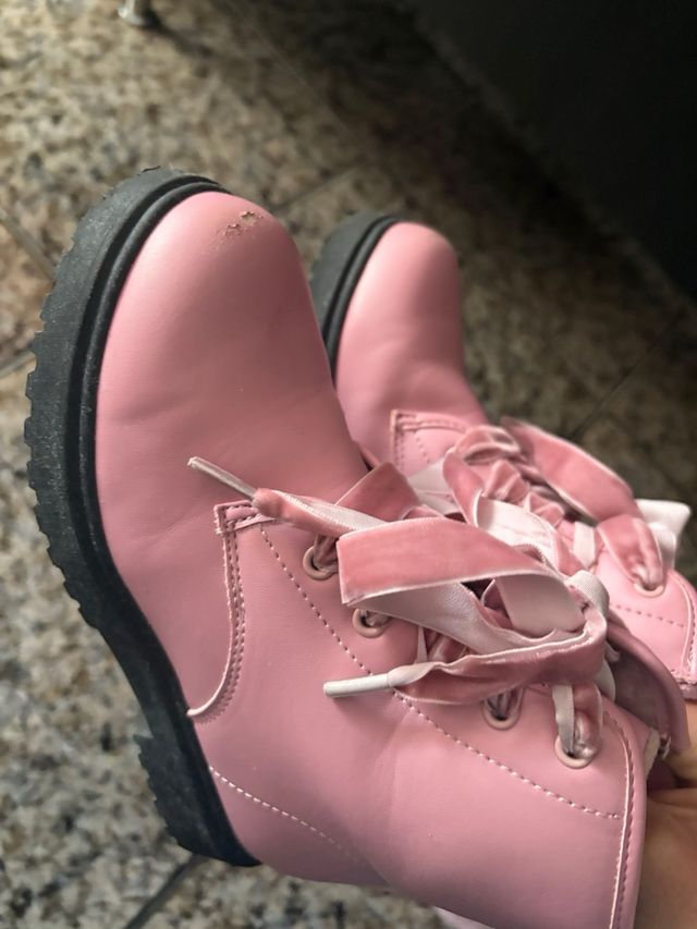 Botas Rosa niña