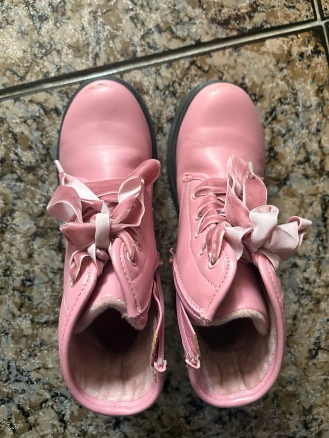 Botas Rosa niña