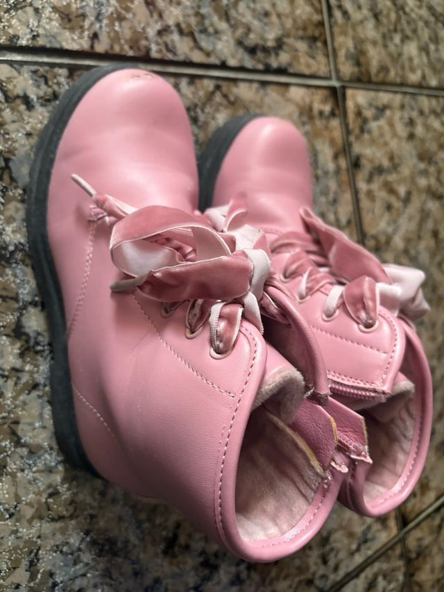 Botas Rosa niña