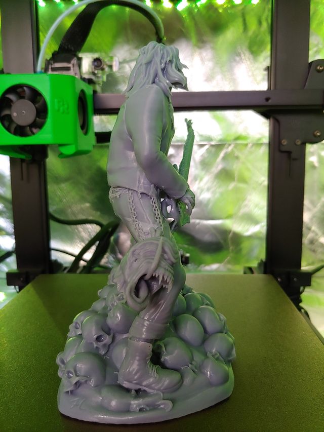 Iron maiden chitarra stampa 3D(difettosa