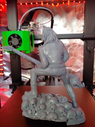 Iron maiden chitarra stampa 3D(difettosa