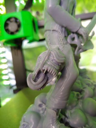 Iron maiden chitarra stampa 3D(difettosa