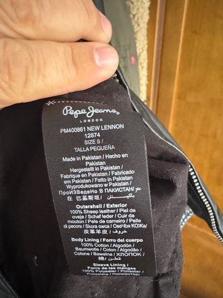 Chaqueta cuero Pepe Jeans talla S
