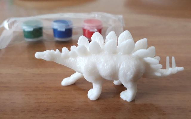 Dinosaurio para pintar