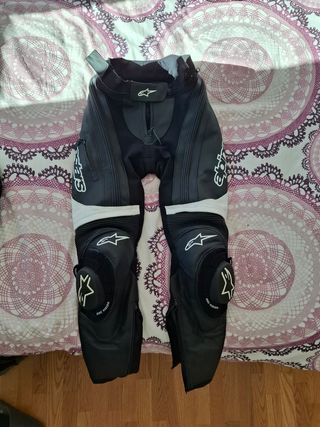 Pantalon alpinestars de cuero para mujer