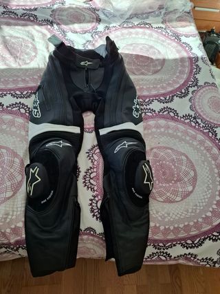 Pantalon alpinestars de cuero para mujer