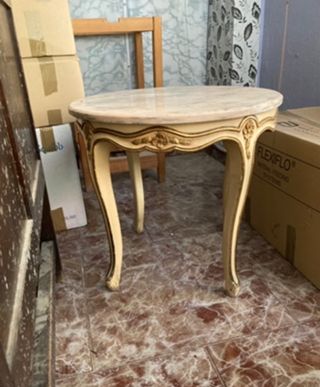 Mesa baja mármol