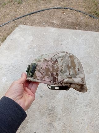 Pack ropa y casco paintball airsoft 