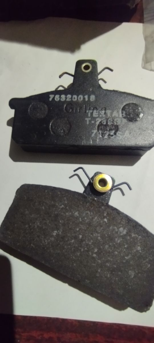 Jogo pastilhas travão