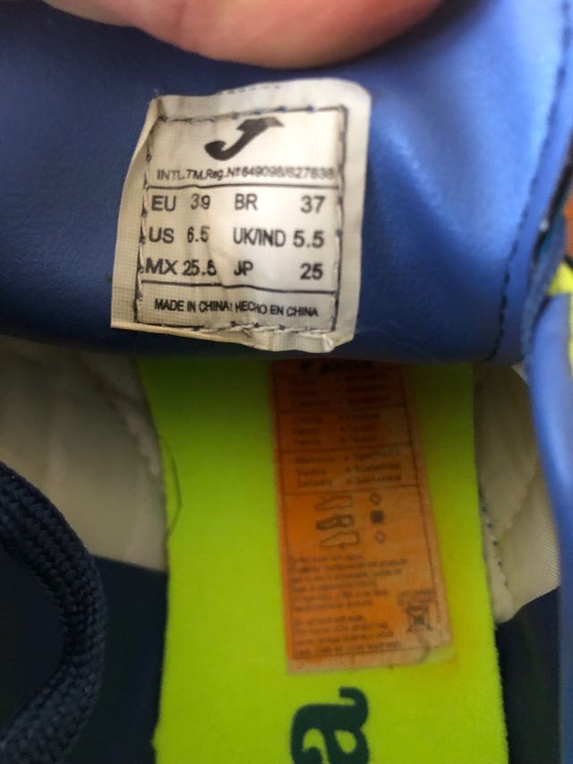 Zapatilla tacos Joma