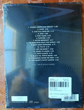 DAVID BOWIE - On my Tvc15. Cd (PRECINTADO)