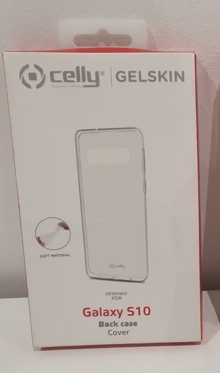 Cover e protettiva per Galaxy S10 Celly