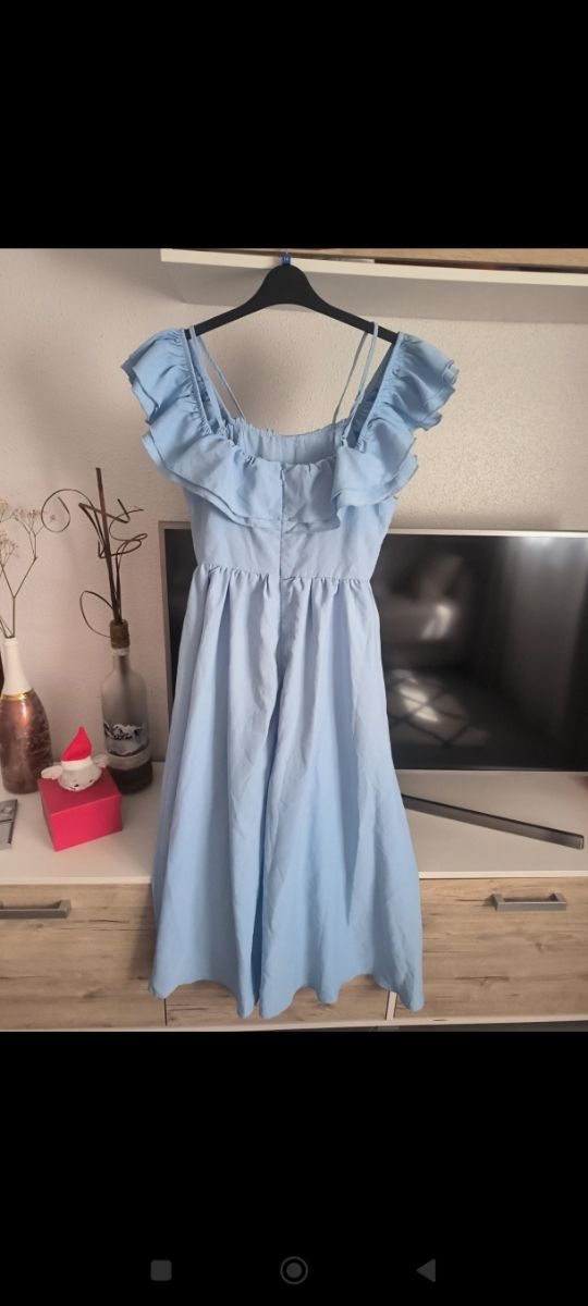 Vestido de graduación.