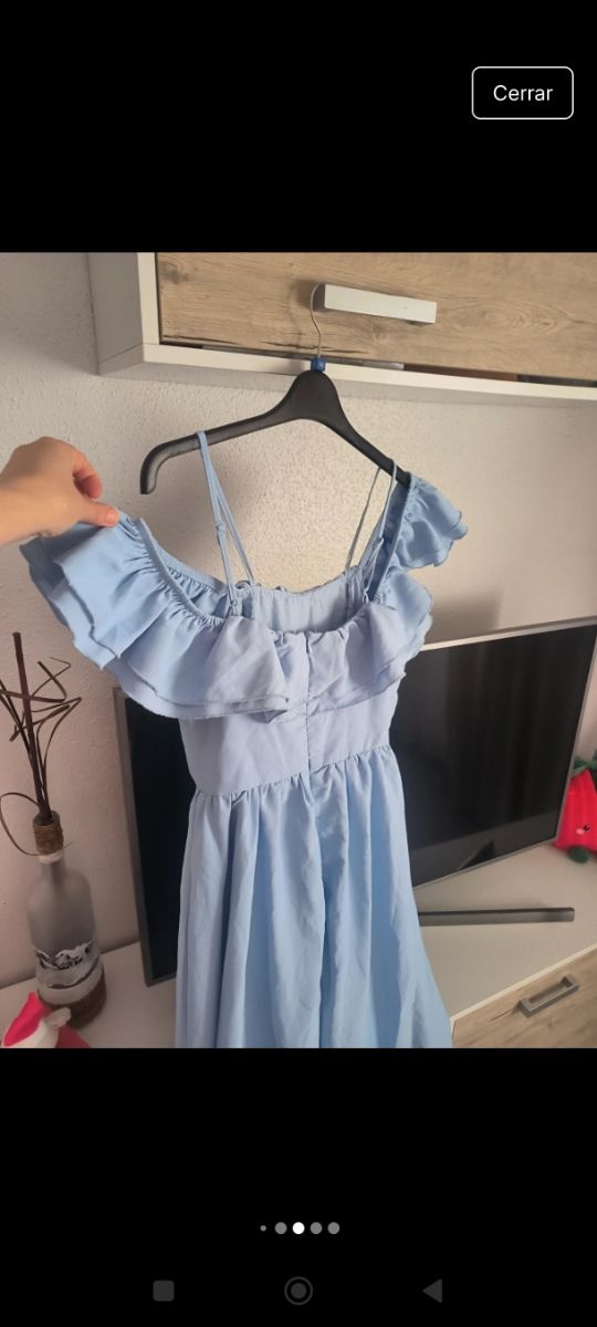 Vestido de graduación.