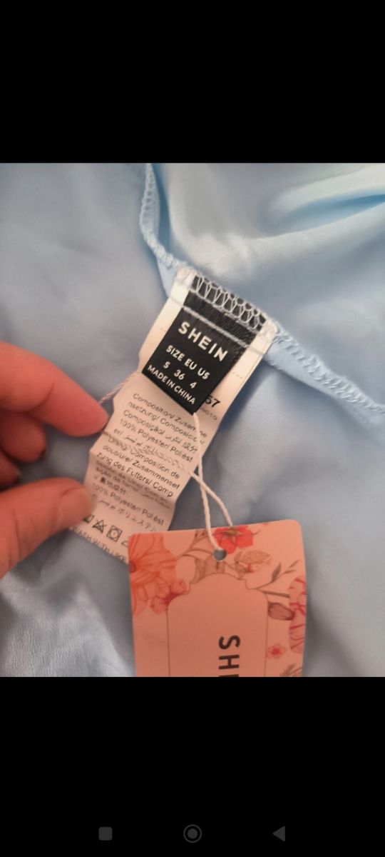 Vestido de graduación.