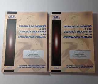 Libros oposiciones Secundaria OPFM