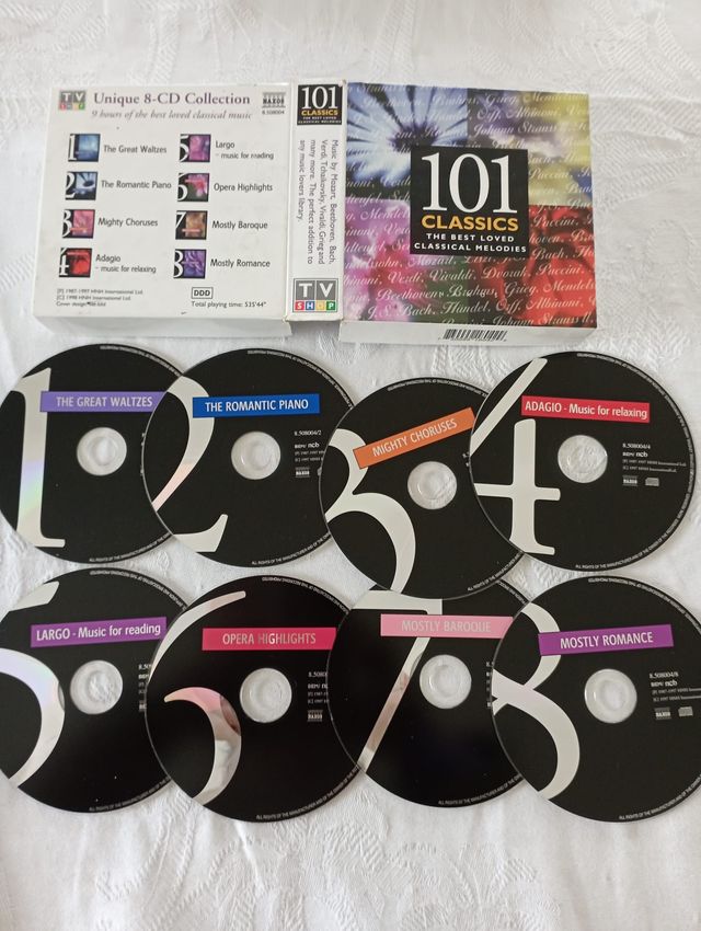 101 Classics. The best loved classical melodies