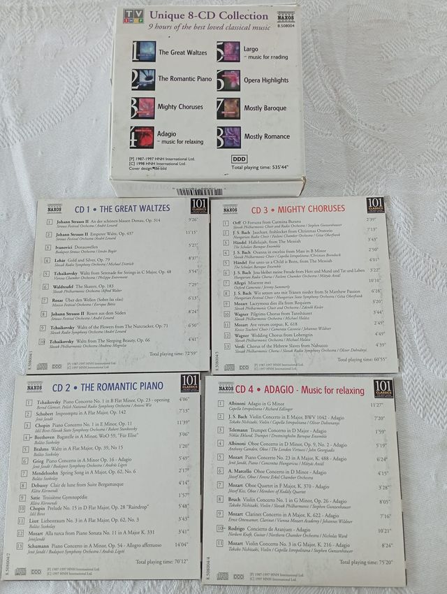 101 Classics. The best loved classical melodies