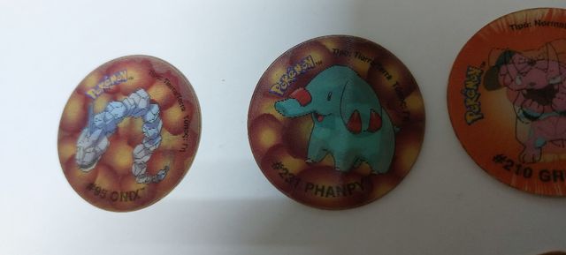 Tazos Pokemon holográficos