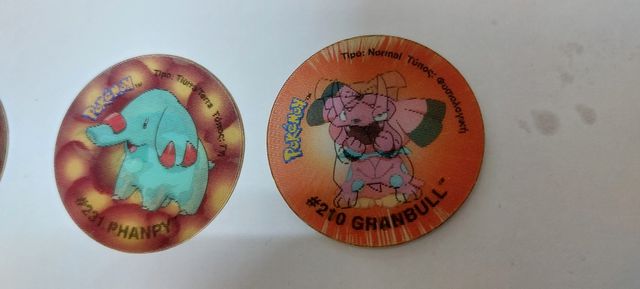 Tazos Pokemon holográficos