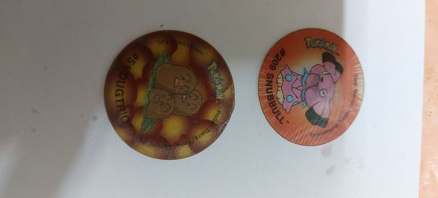 Tazos Pokemon holográficos