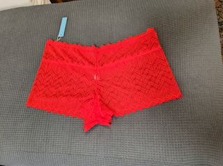 Braguitas Culotte rojas, XL/ XXL 