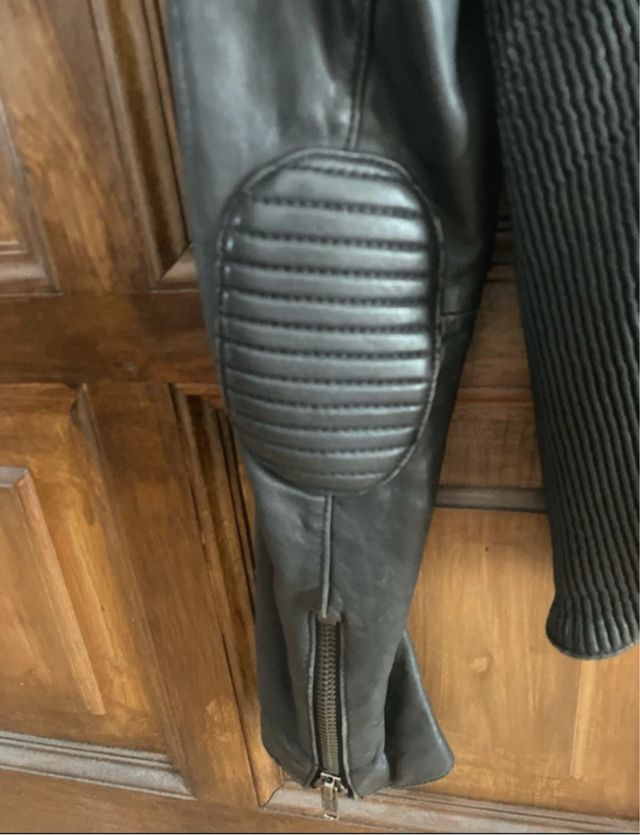 Cazadora Biker piel mujer