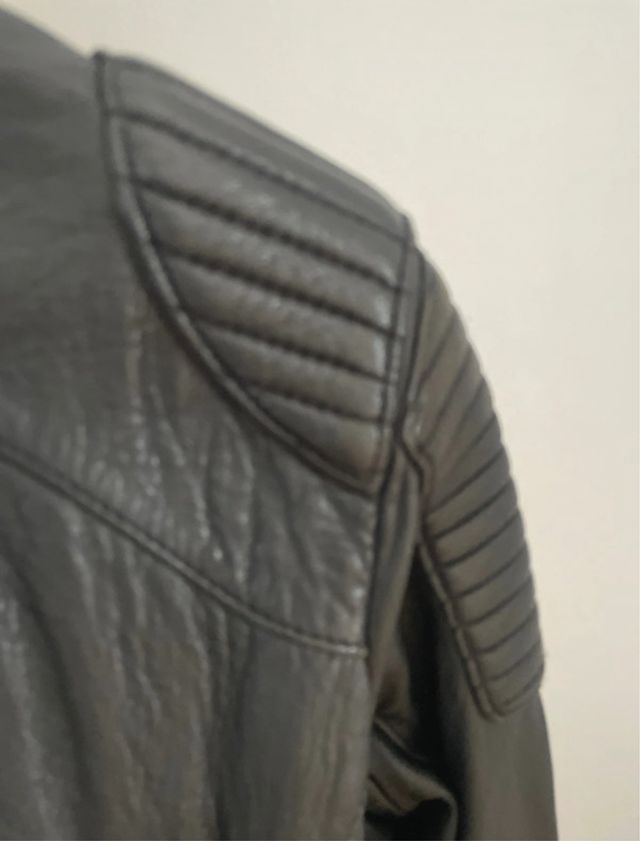 Cazadora Biker piel mujer