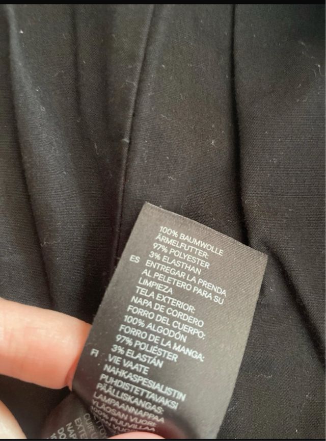 Cazadora Biker piel mujer