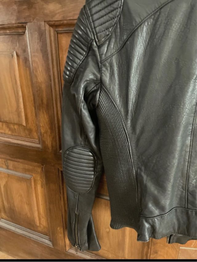 Cazadora Biker piel mujer