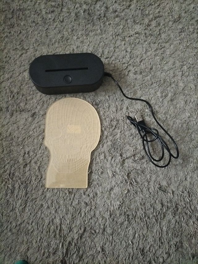 Lampara de calavera led