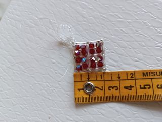 Ciondolo svarowski fatto a mano