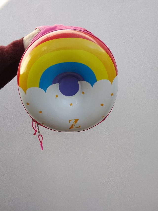 Mochilla de bebe niña. Para guarderia o