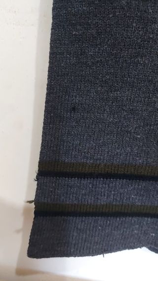 Sciarpa uomo grigia maglia 