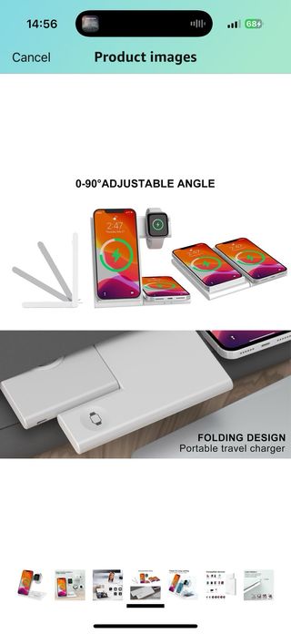 Cargador inalamdrico multiple