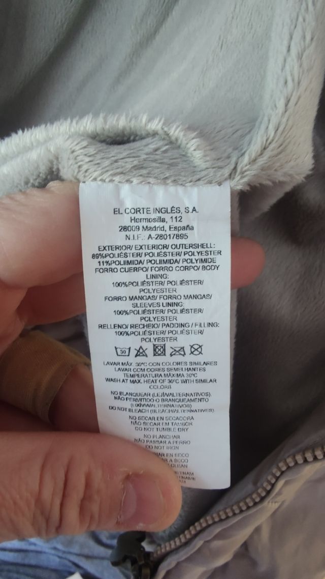 Abrigo El Corte Inglés