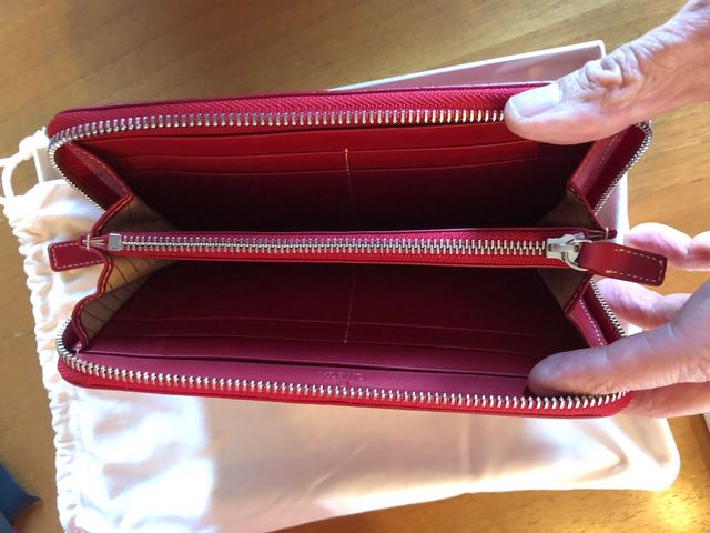 Portafoglio Omega Rosso da donna