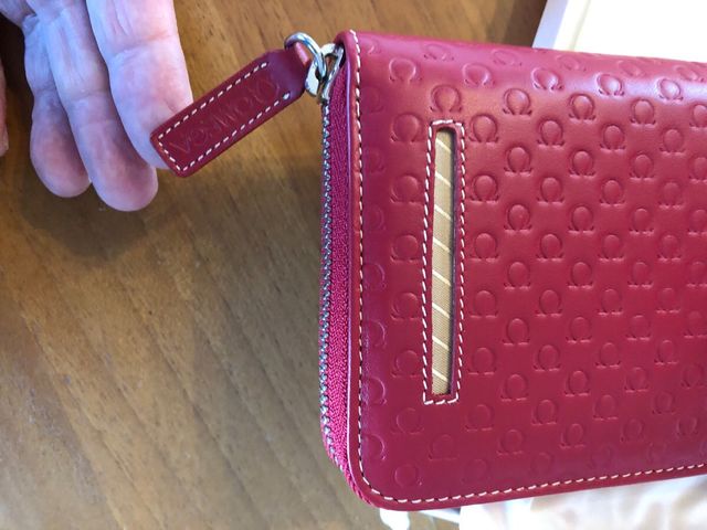 Portafoglio Omega Rosso da donna