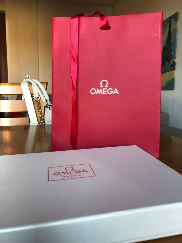 Portafoglio Omega Rosso da donna